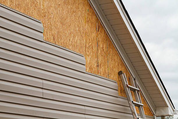 Professional Siding Inspection technician working in Oak Brook, IL